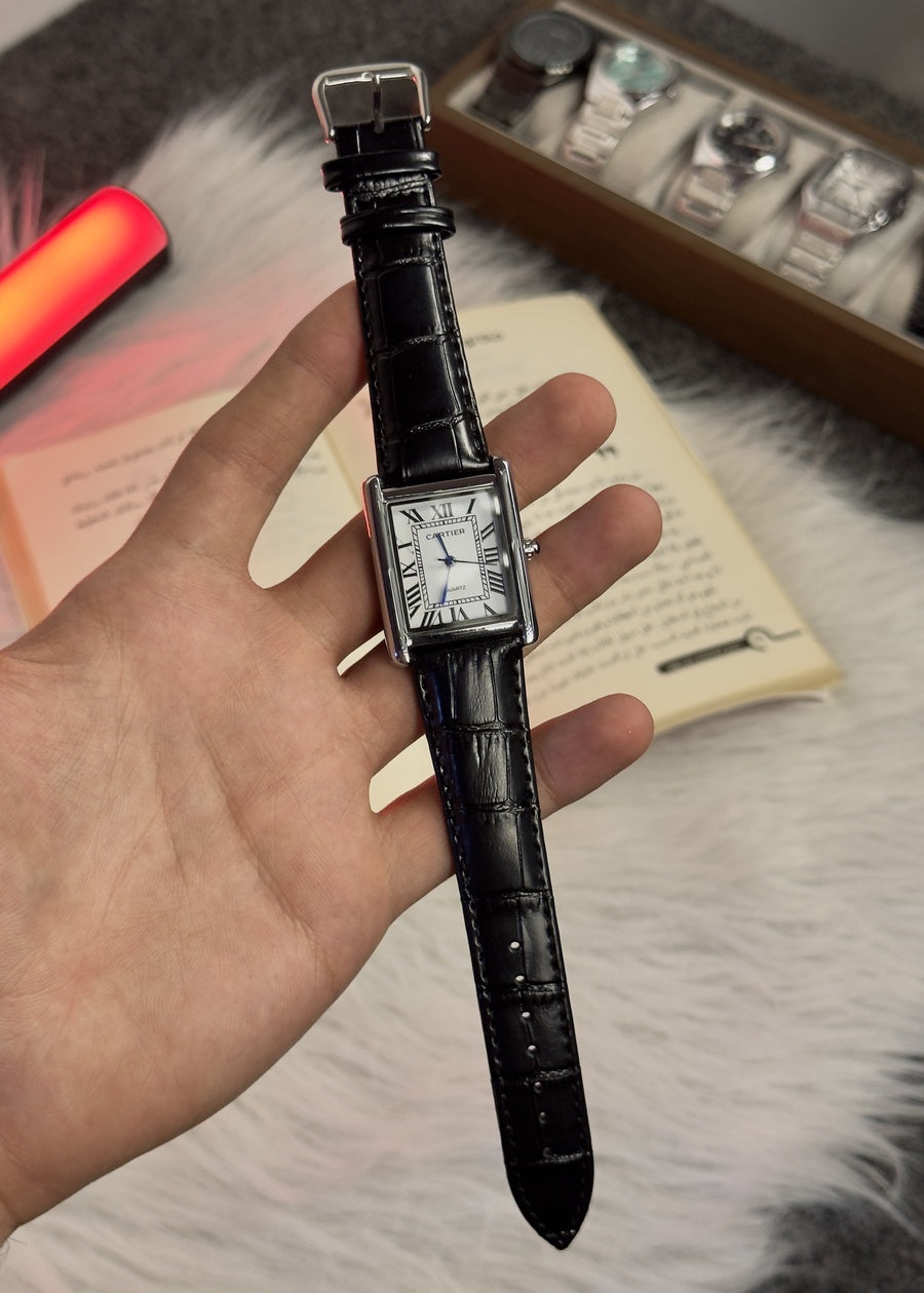 CARTIER TANK LEATHER HIGH QUALITY