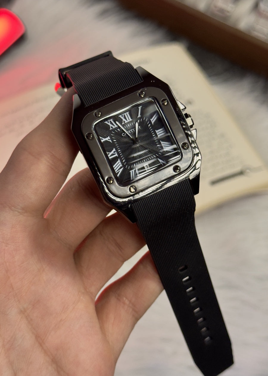 Cartier Santos Rubber