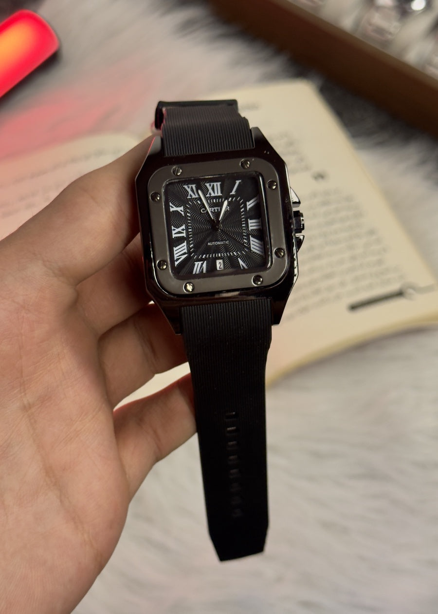 Cartier Santos Rubber