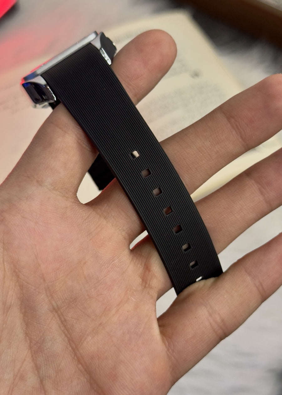 Cartier Santos Rubber Medium size
