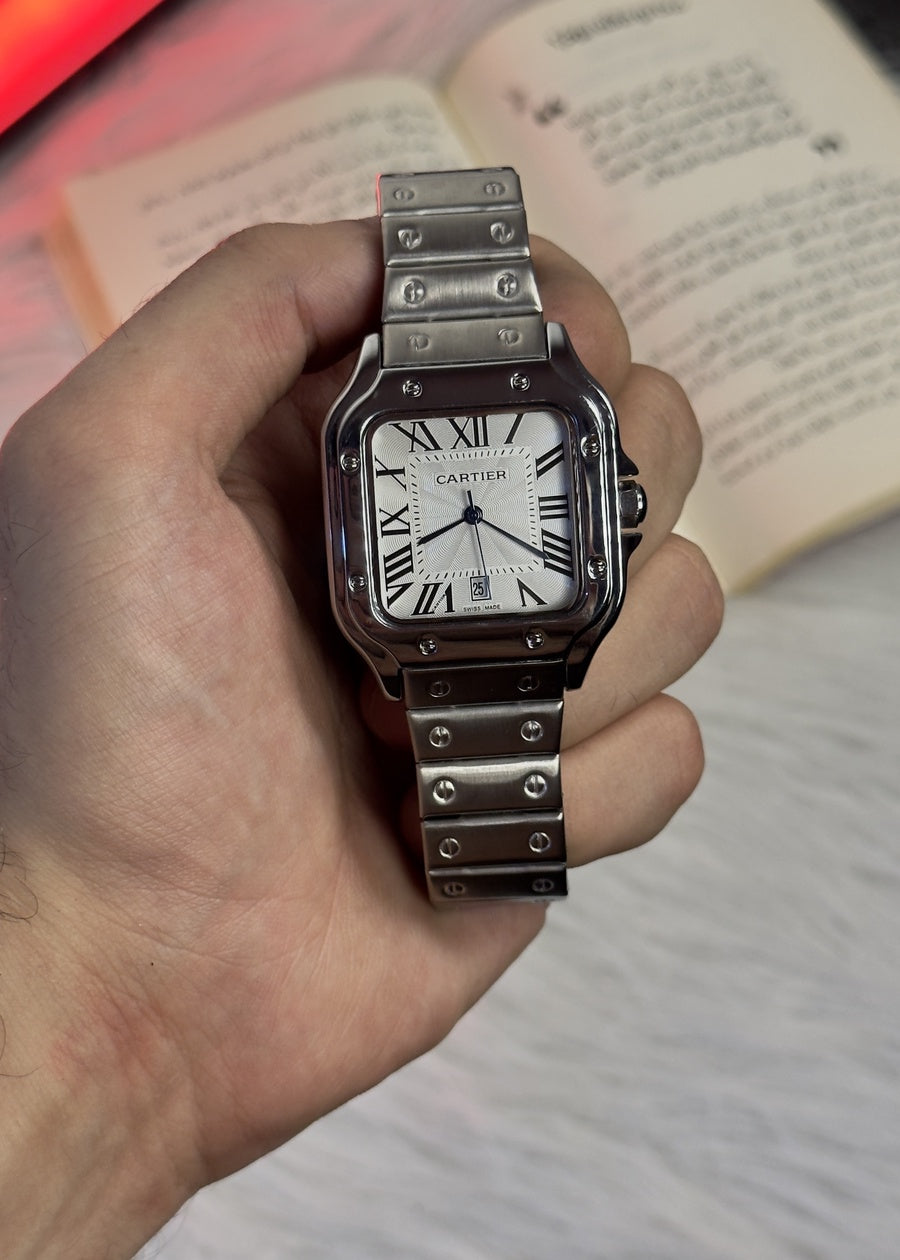 Cartier Santos Metal