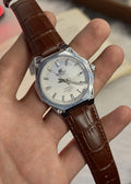 Casio Edifice EF-108 Brown Leather