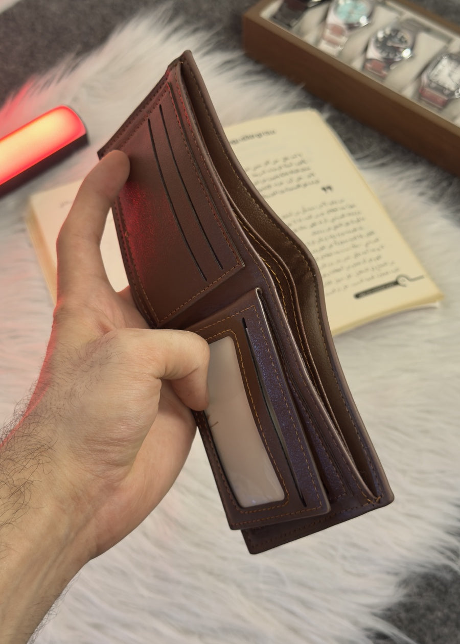 VERSACE Leather Wallet