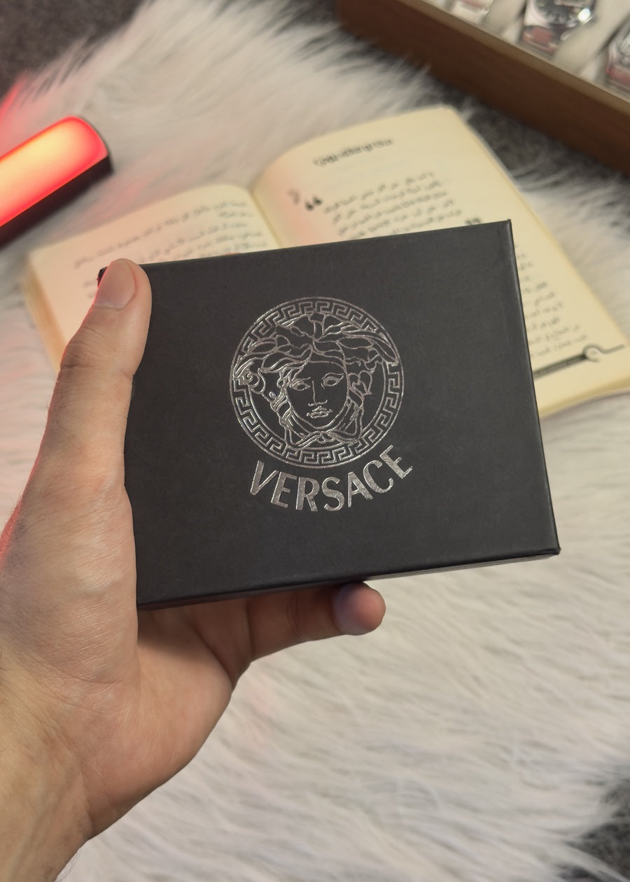 VERSACE Leather Wallet