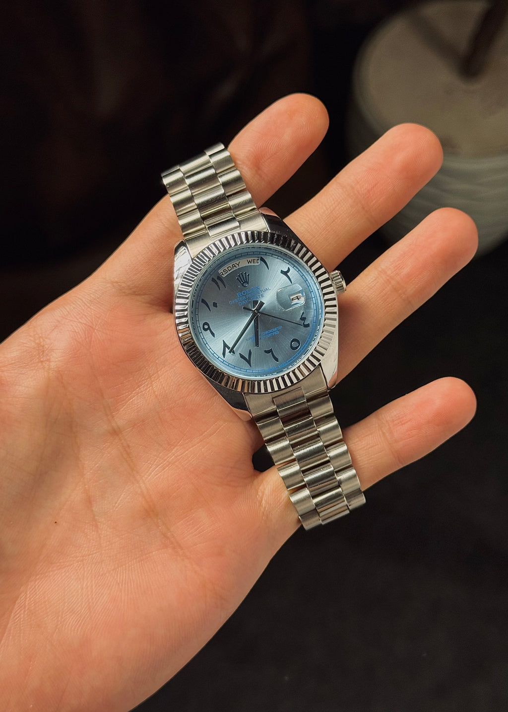 Rolex Day-Date Metal Tiffany Dial