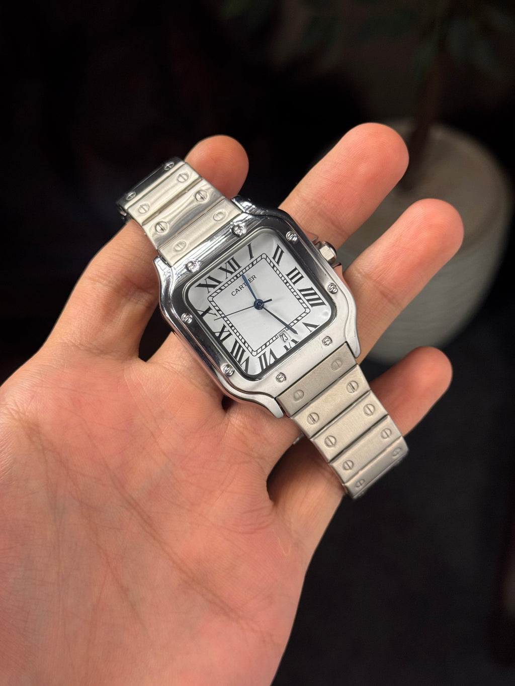Cartier Santos Metal