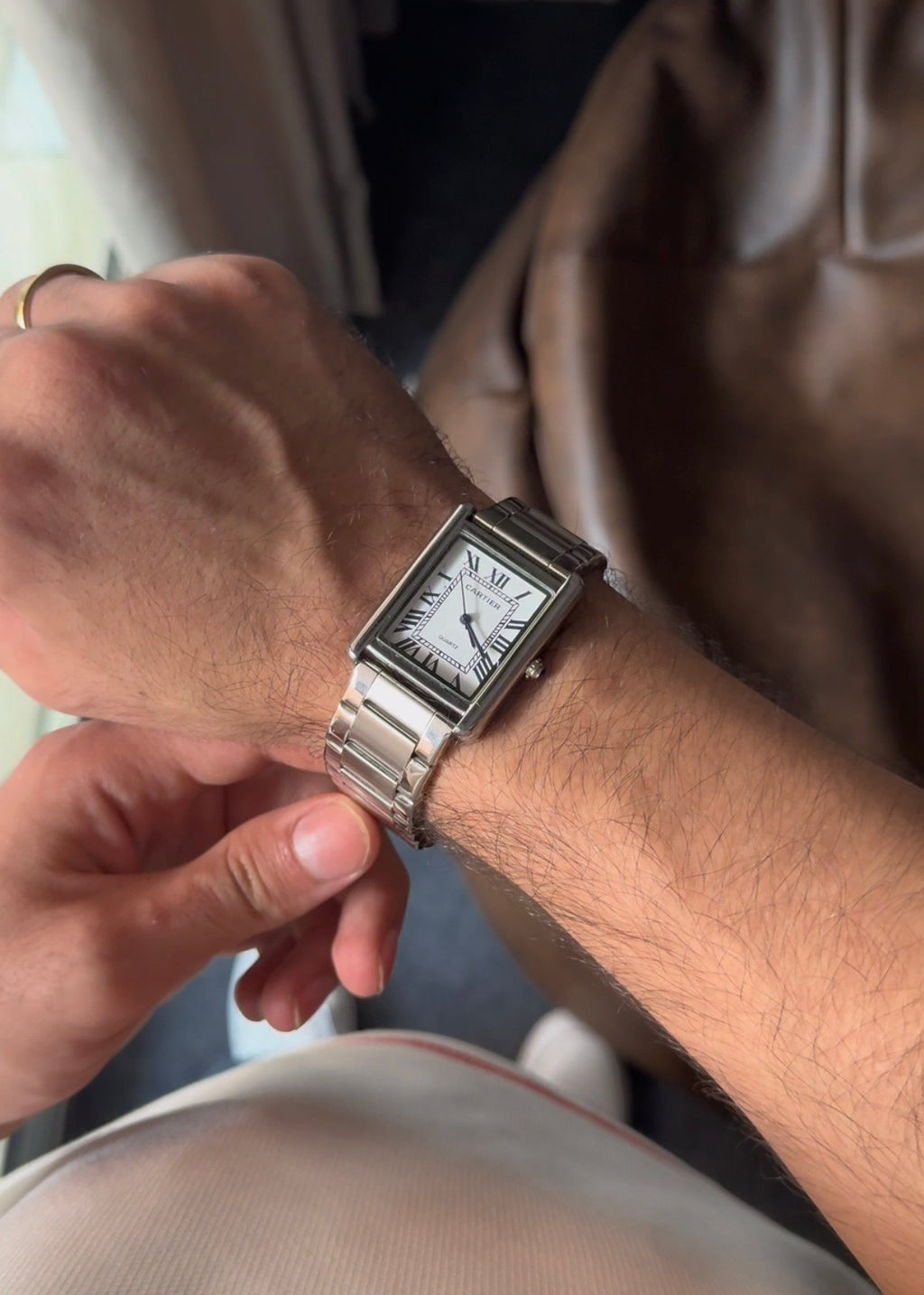 CARTIER TANK METAL HIGH QUALITY