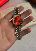 Rolex Gold X Silver Watches For Women