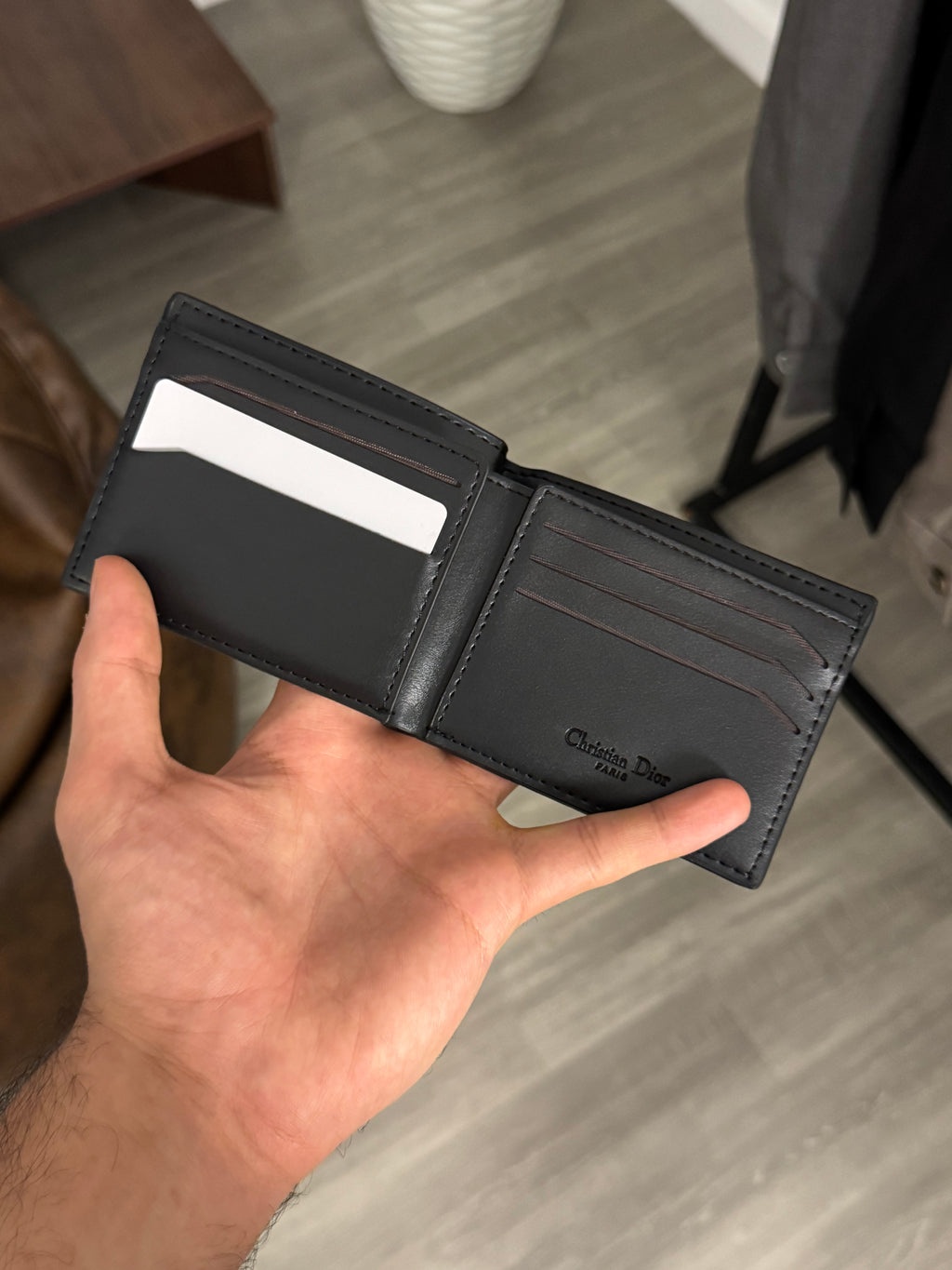 CHRISTIAN DOIR LEATHER WALLET