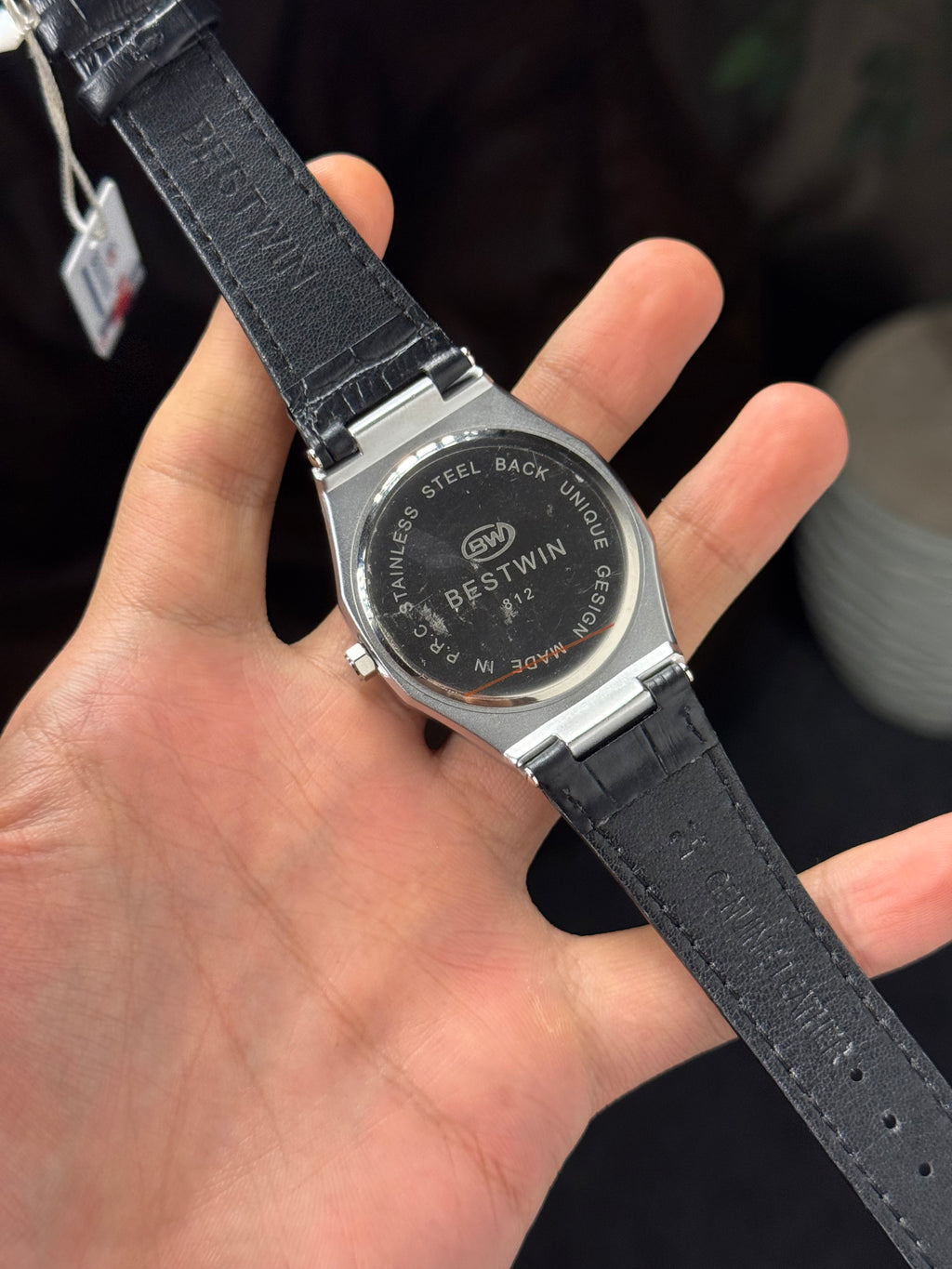 BESTWIN LEATHER ARABIC MAP DIAL