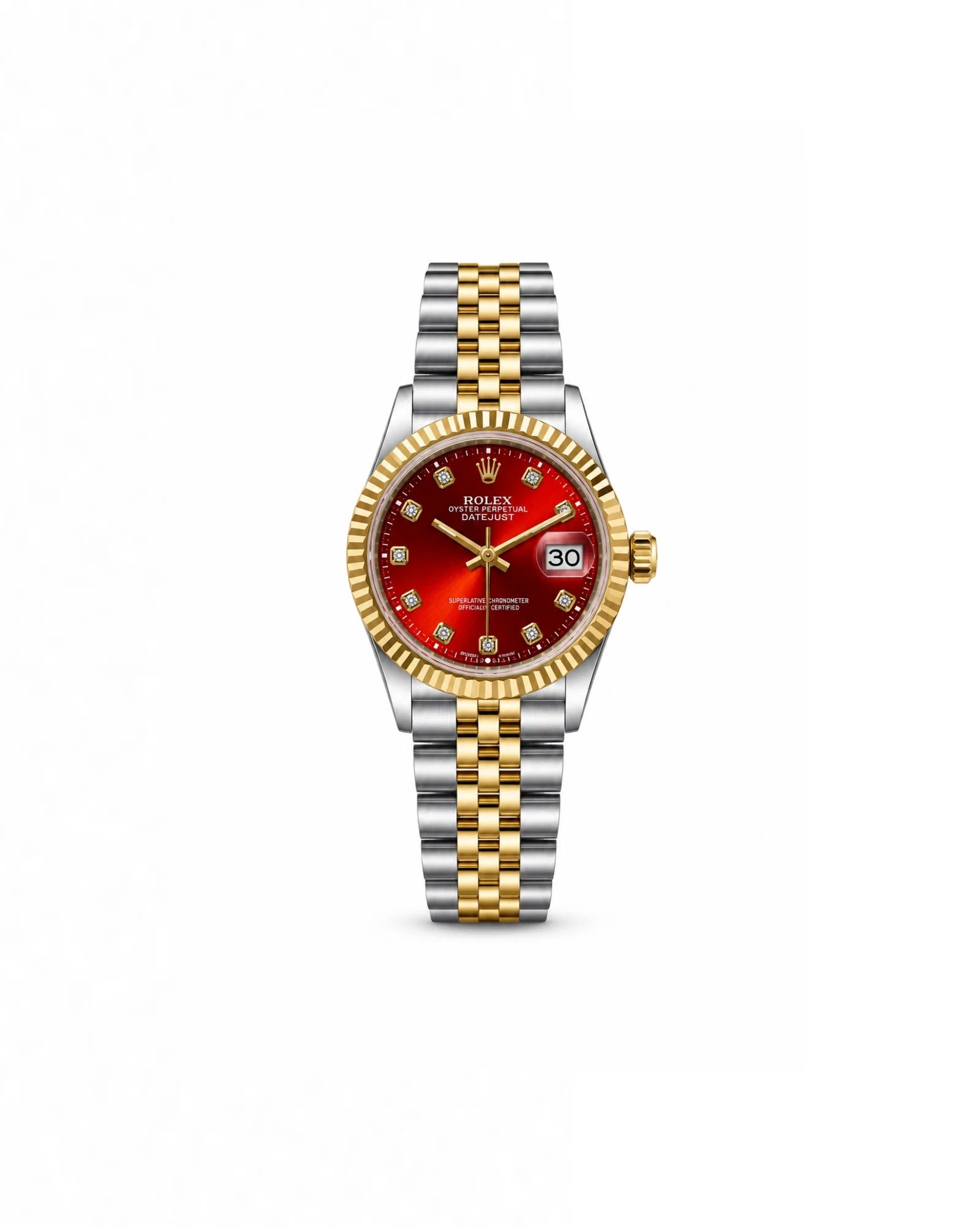 Rolex Gold X Silver Watches For Women