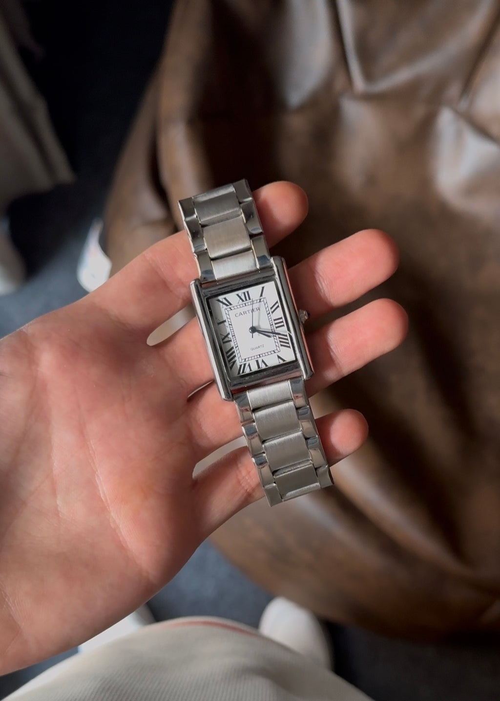 CARTIER TANK METAL HIGH QUALITY