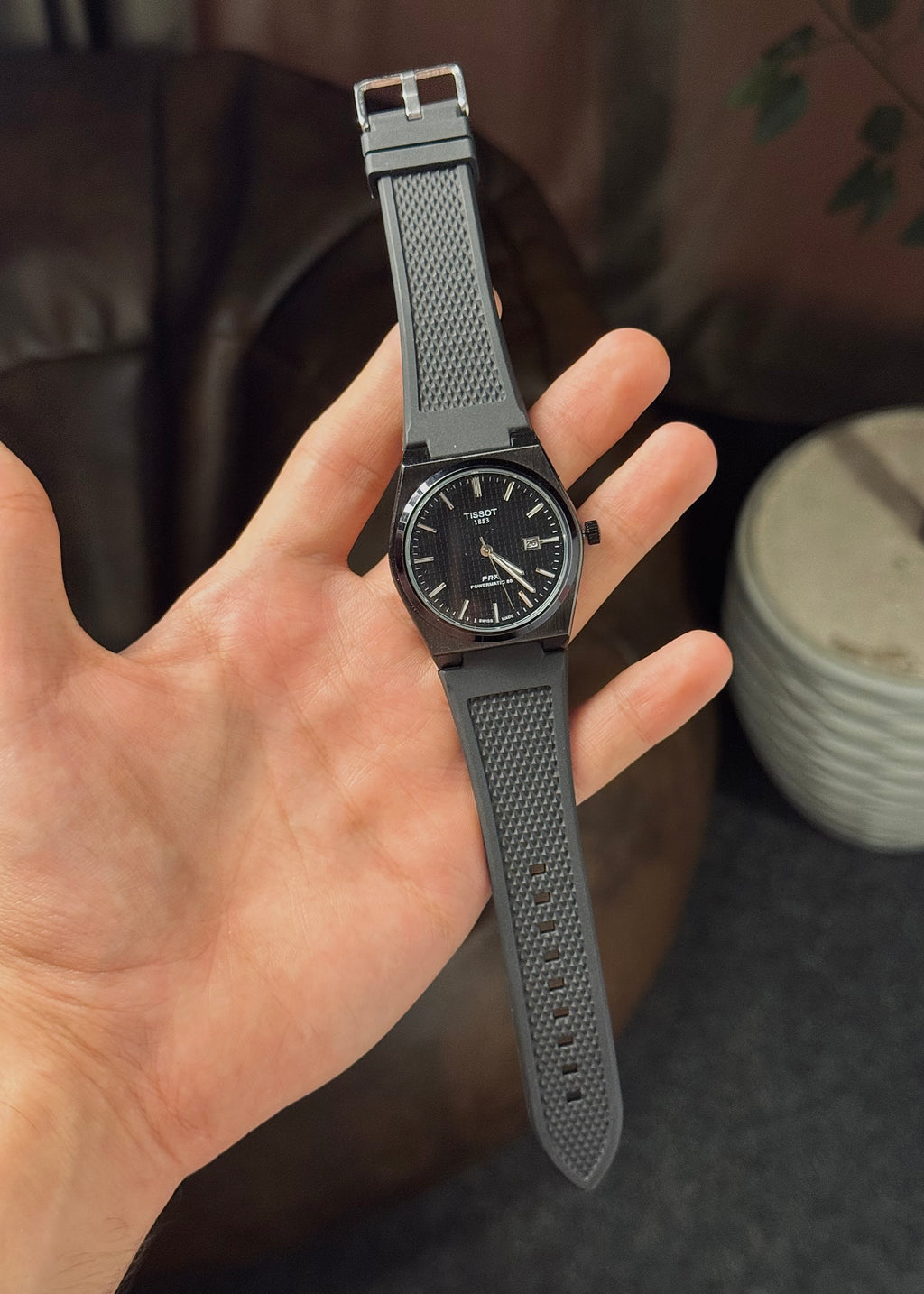 Tissot Rubber All Black