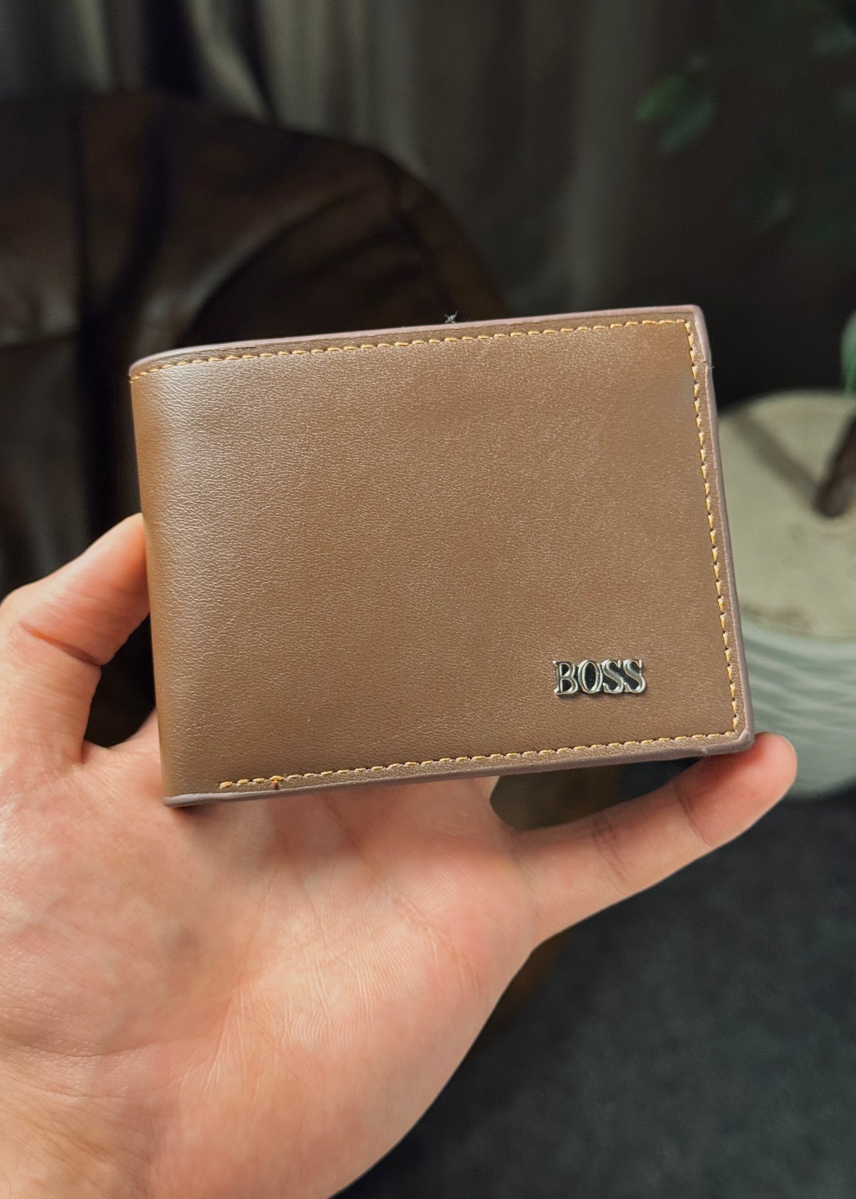 Boss Wallet Leather