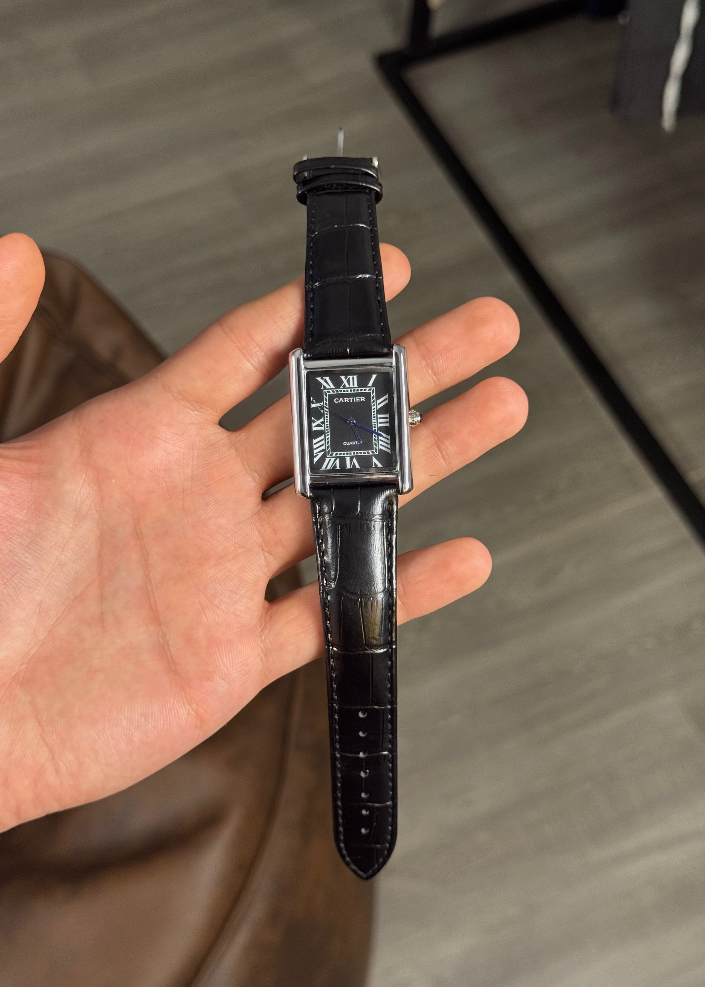 CARTIER TANK LEATHER HIGH QUALITY