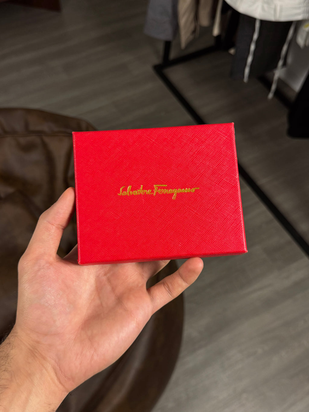 SALVATORE FERRAGAMO BLACK WALLET