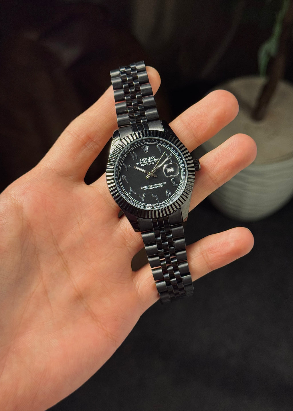 Rolex Date Just Arabic Dial