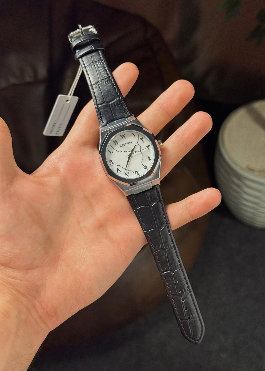 Bestwin Map Dial Silver Original