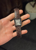 Brown Cartier Tank 20mm