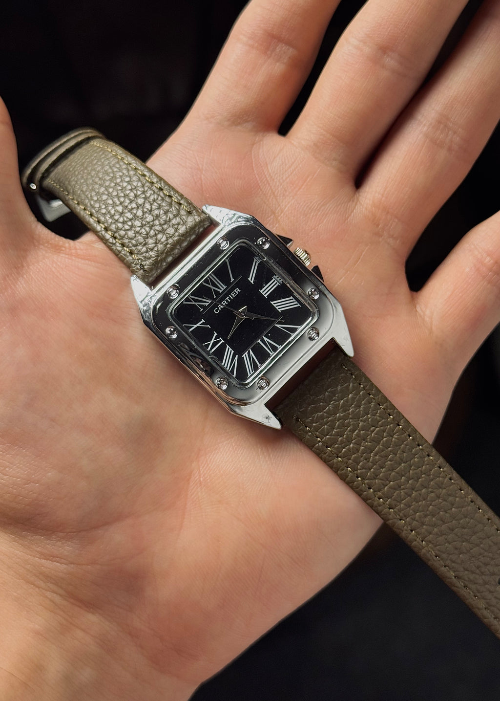 Cartier Brown Leather