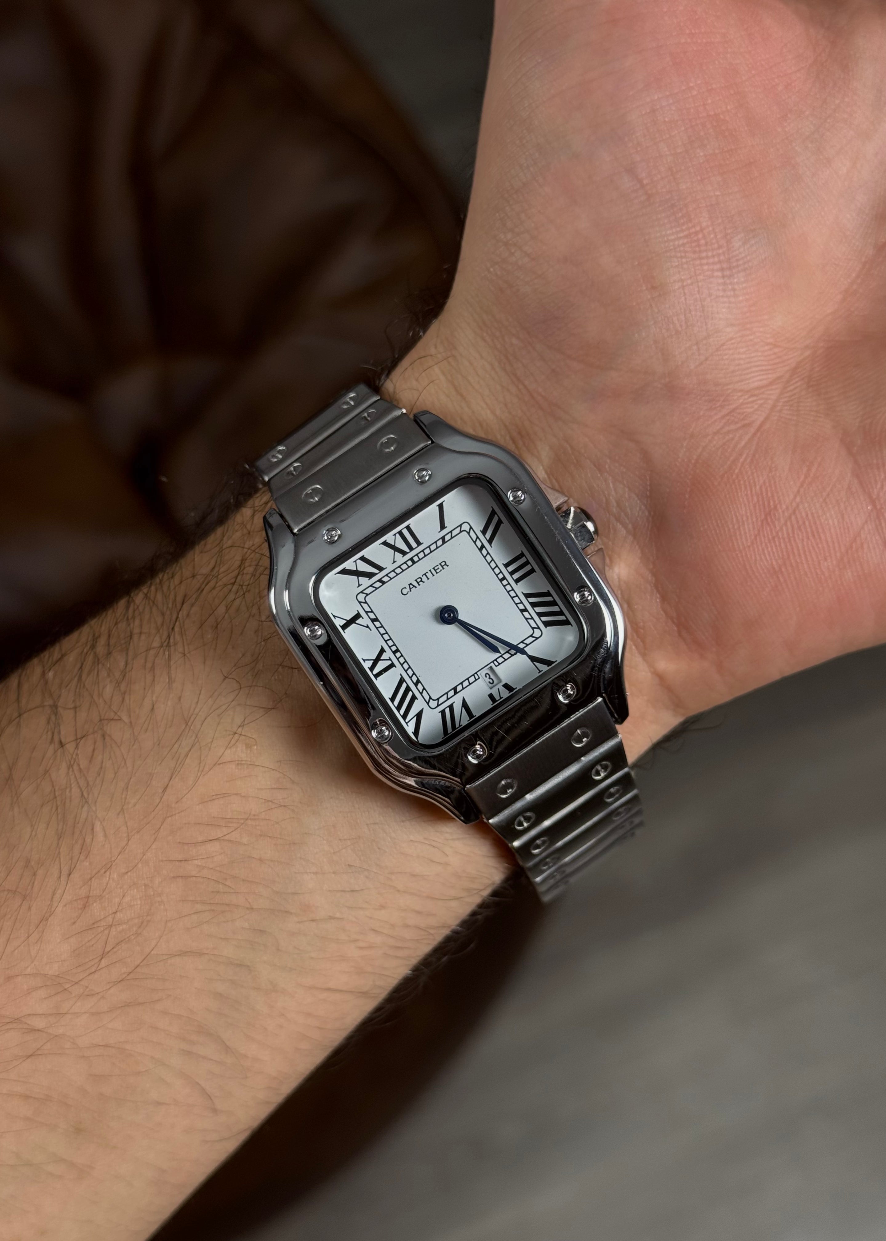CARTIER SANTOS METAL