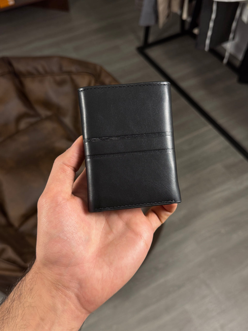 SALVATORE FERRAGAMO BLACK WALLET