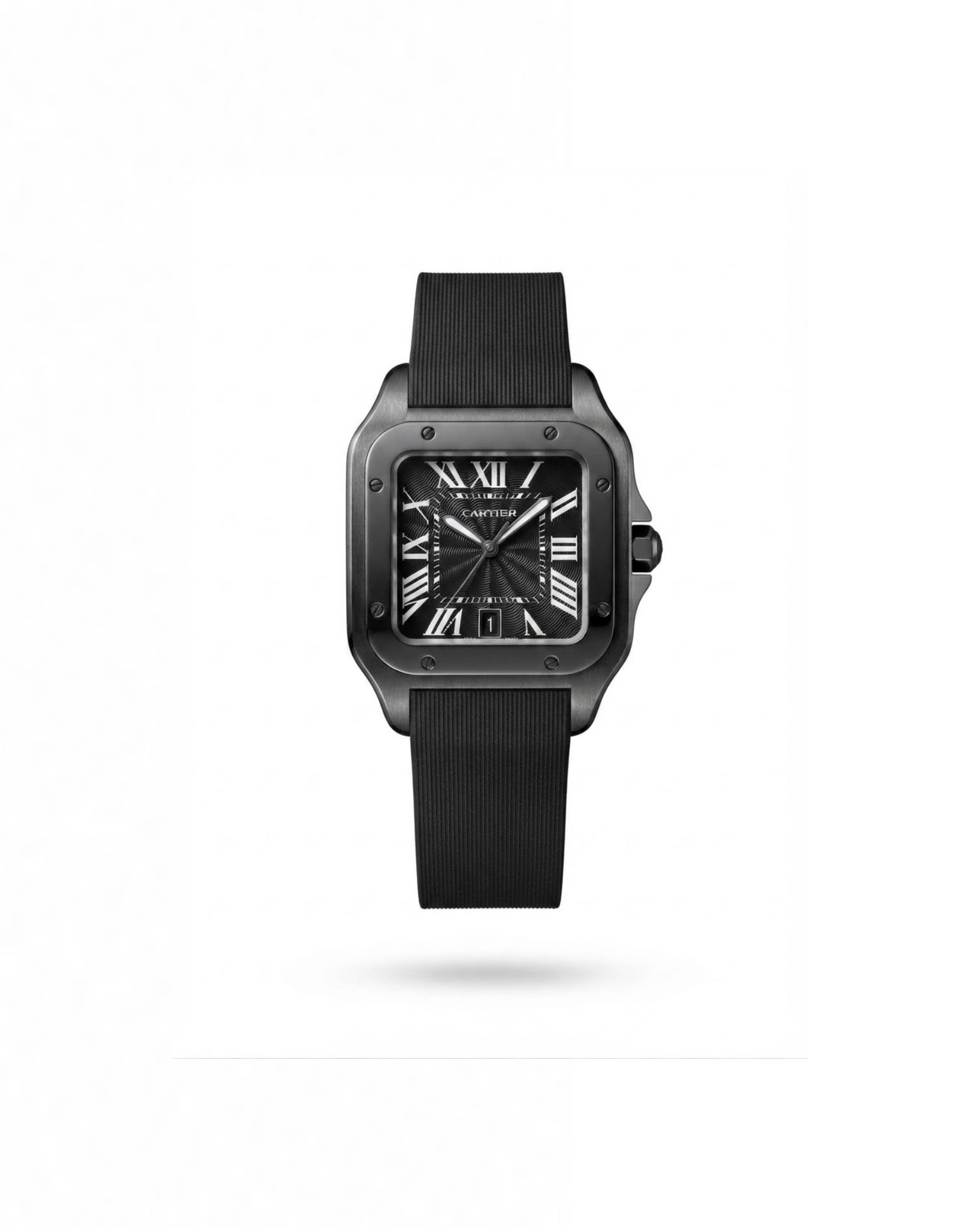 Cartier Santos Rubber