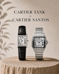 Cartier Tank + Cartier Santos