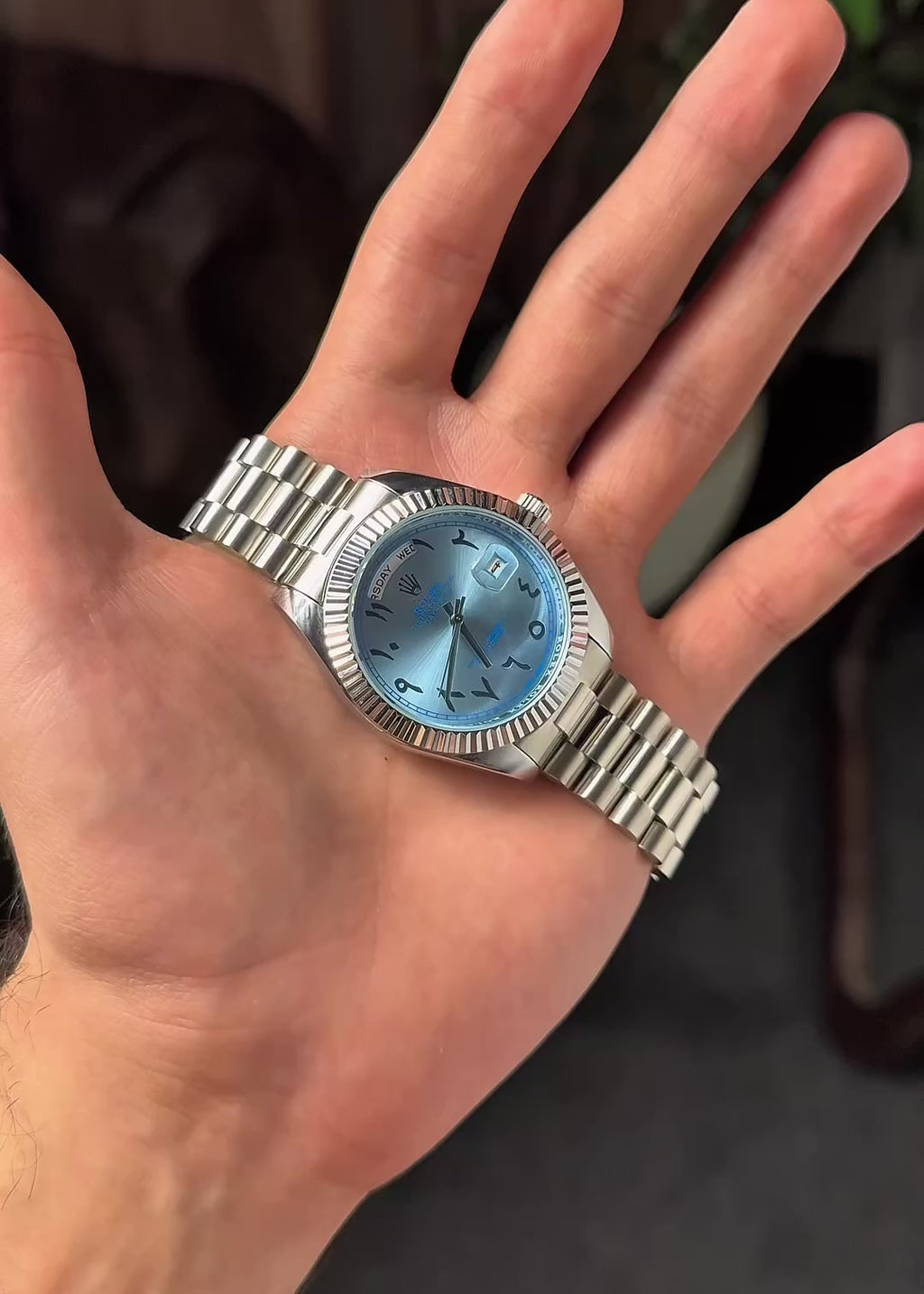 Rolex Day-Date Metal Tiffany Dial